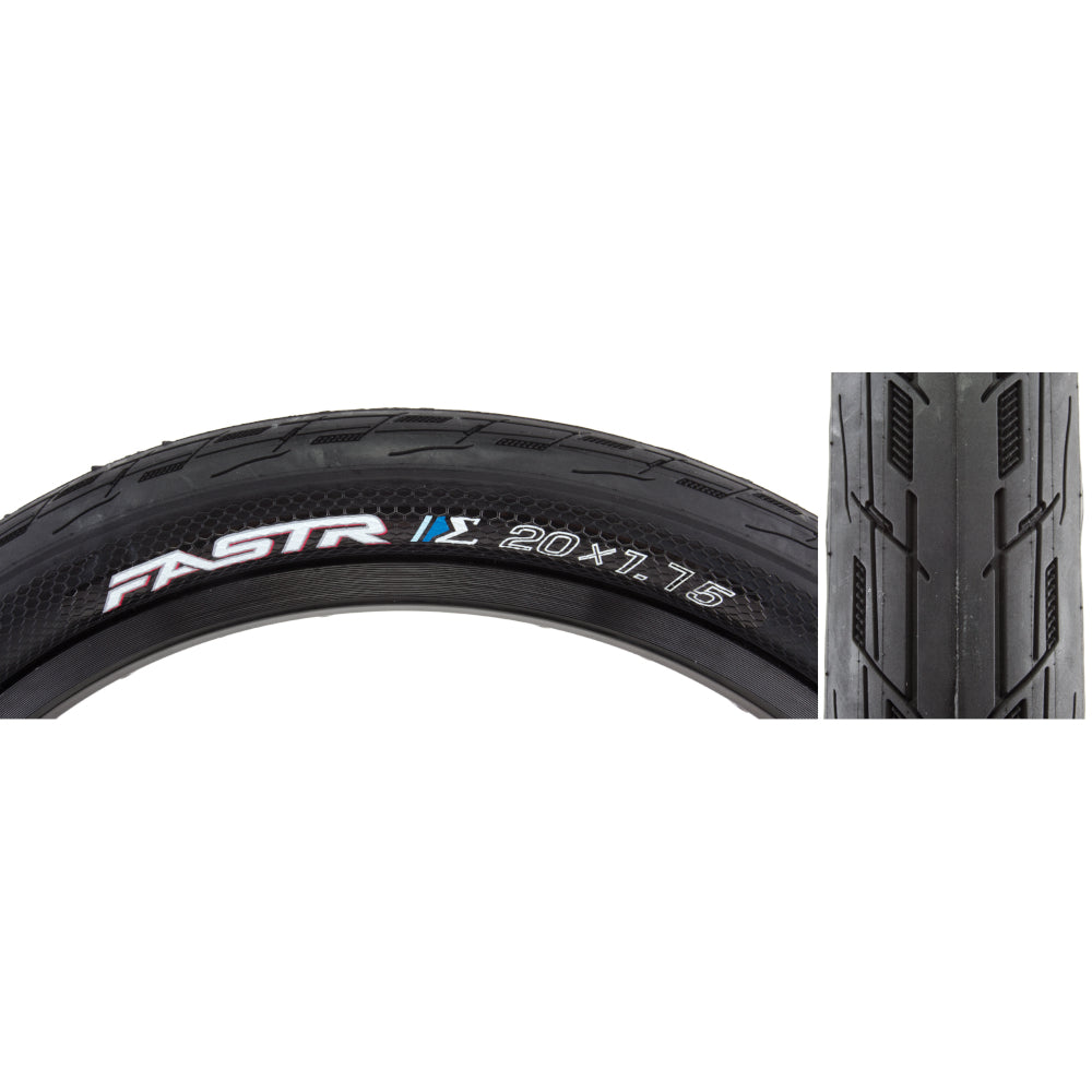 20x1.75 Tioga Fastr X S-Spec Folding BMX tire - Black