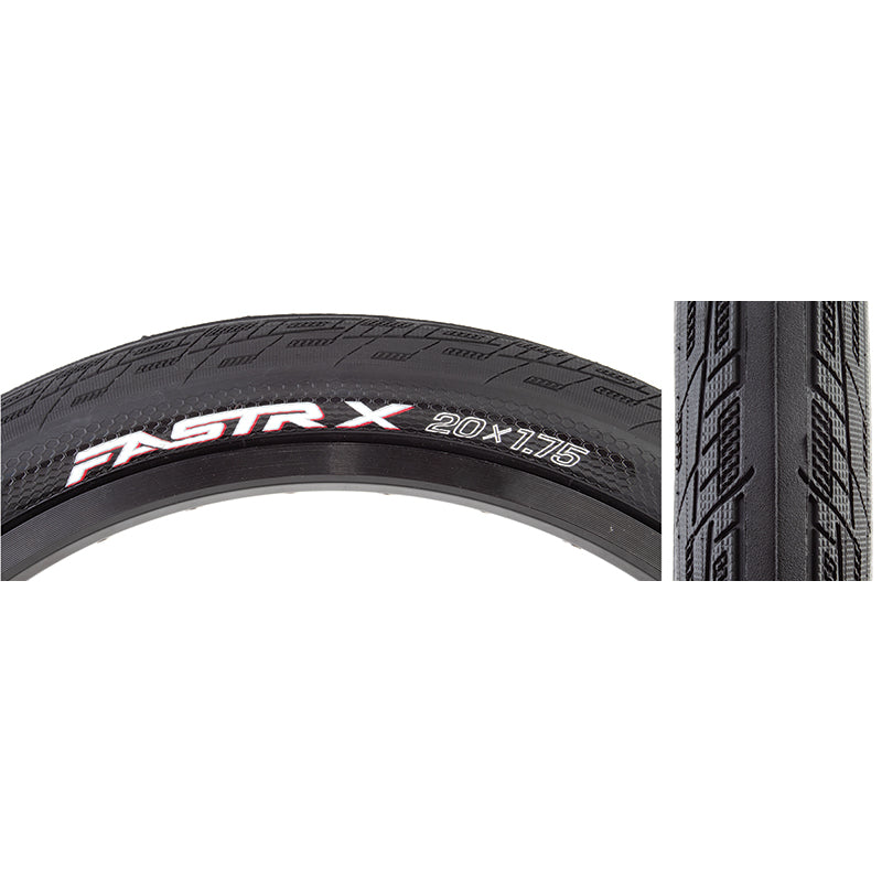 20x1.75 Tioga Fastr-X BMX tire - Black