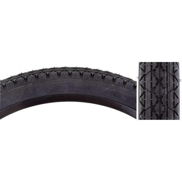 26x2.125 CST Goodyearstyle Cruiser Tread Tire All Black BMXGuru