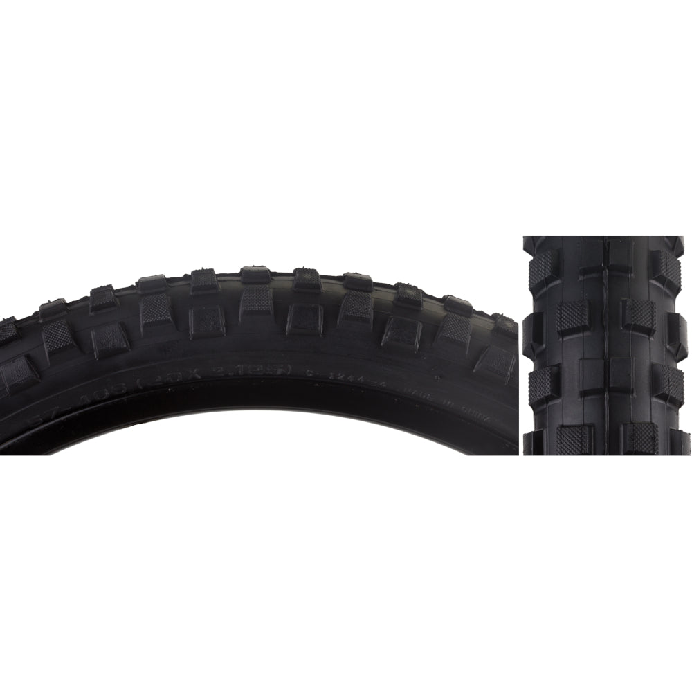 20x2.0 CST Caesar Retro Tread BMX Tire - Black