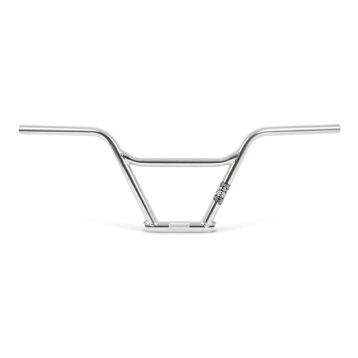 Bone Deth Bastard 4pc Handlebars - 9.25" - Chrome