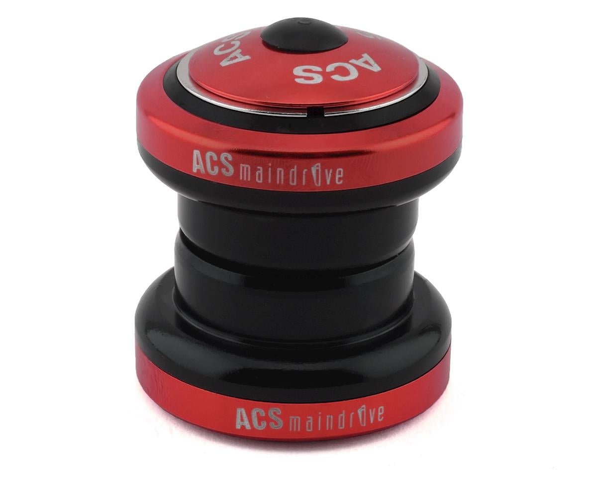 ACS Maindrive Sealed Threadless Headset - 1-1/8" - Red