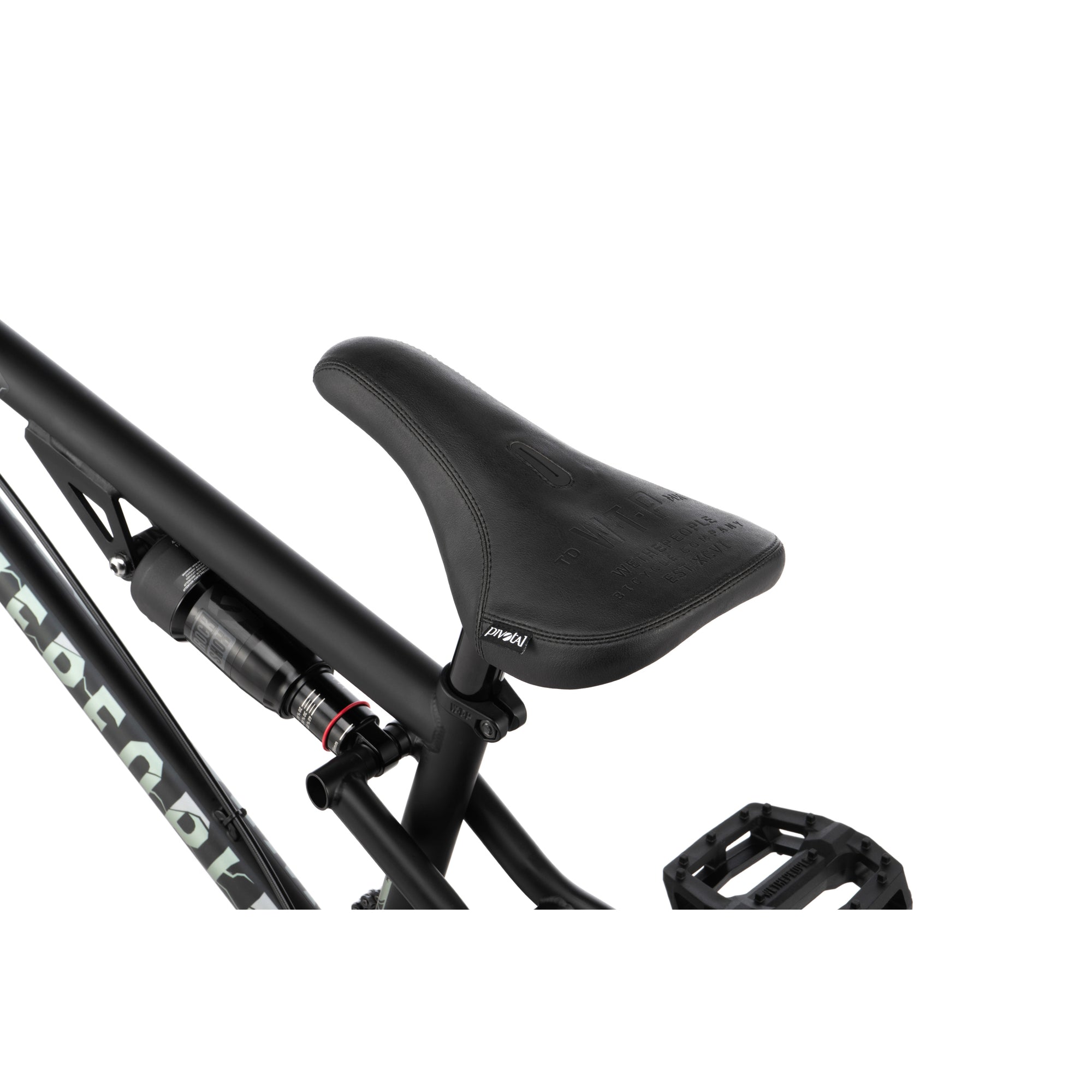 Wethepeople Swamp Master - Full Suspension 20" BMX Bike - 21.5"TT - Matte Black *IN STORE PICK-UP ONLY*