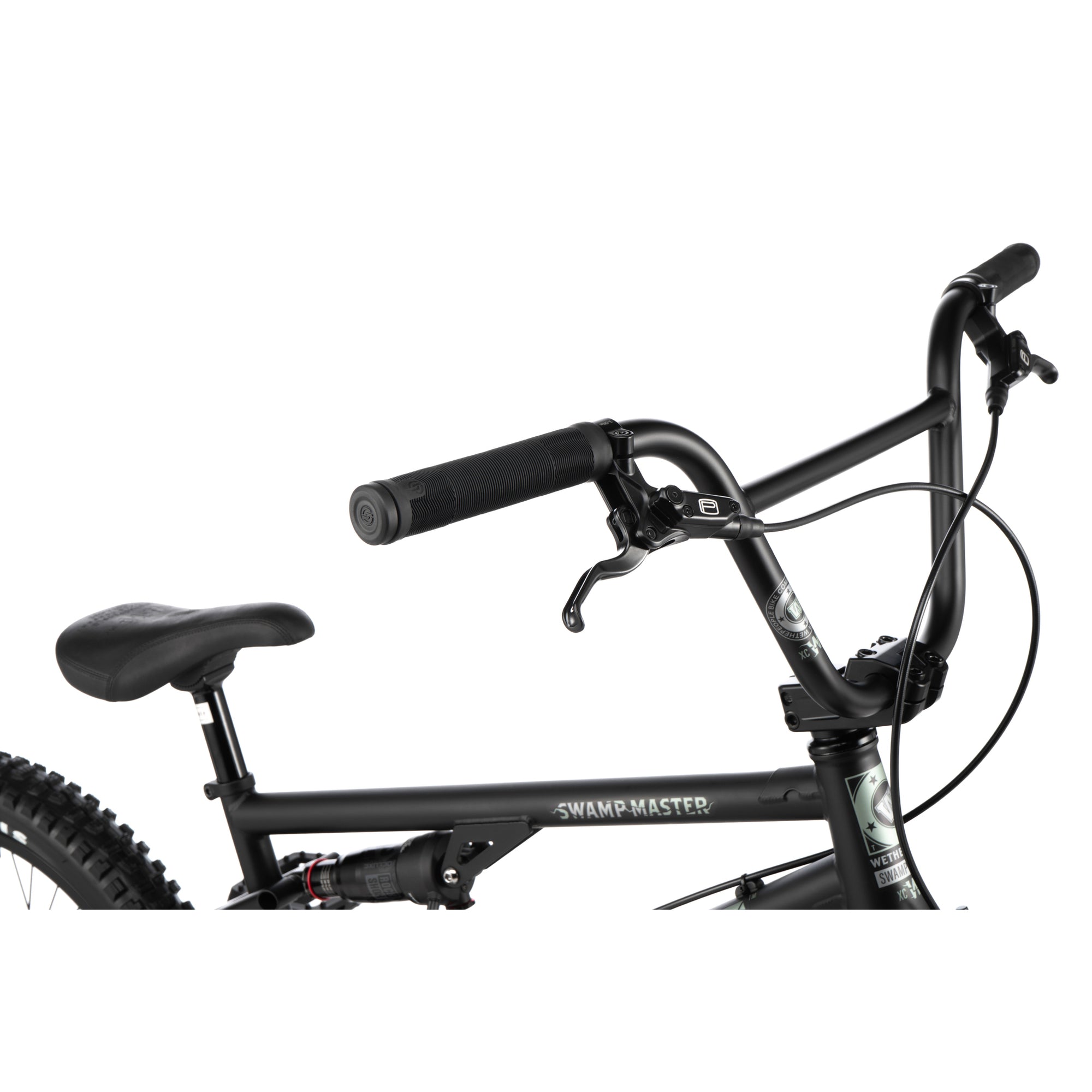 Wethepeople Swamp Master - Full Suspension 20" BMX Bike - 21.5"TT - Matte Black *IN STORE PICK-UP ONLY*