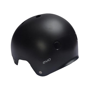 Evo Nollie Classic Youth BMX / Skate Helmet - S/M - Satin Black