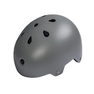 Evo Nollie Classic Youth BMX / Skate Helmet - L/XL - Billet Silver