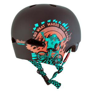 The Shadow Conspiracy FeatherWeight Skate Helmet - S / M - Big Boy Sig V2 Satin Black