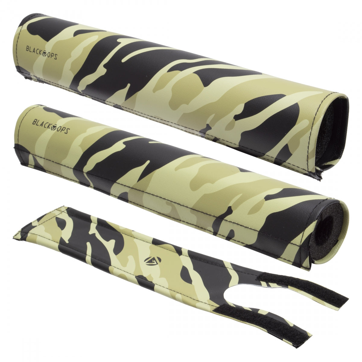 BlackOps SpecOps 3 Piece BMX Padset - Tree Bark Camo Green