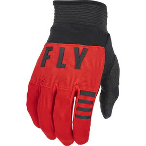 Fly F-16 BMX Gloves (2022) - Size 3 / Youth X-Small - Red / Black