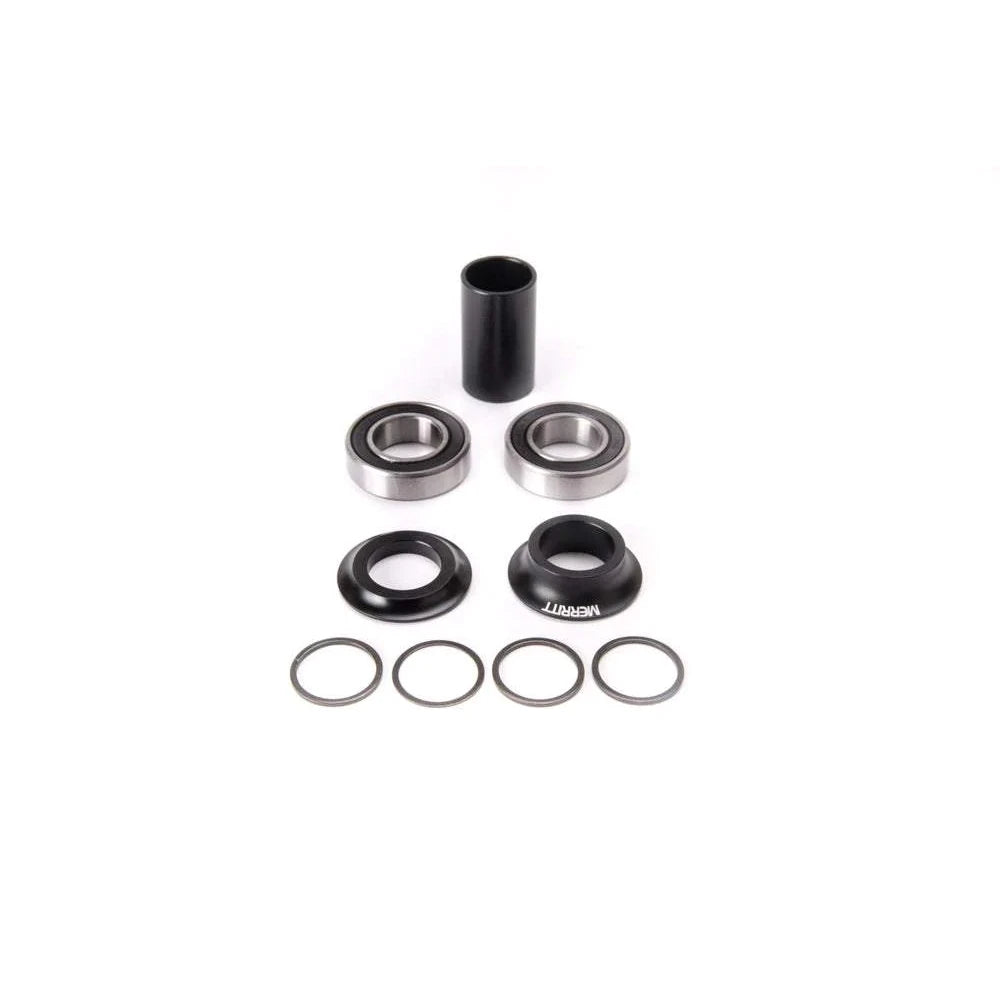 19mm Merritt Mid BMX Bottom Bracket - Black