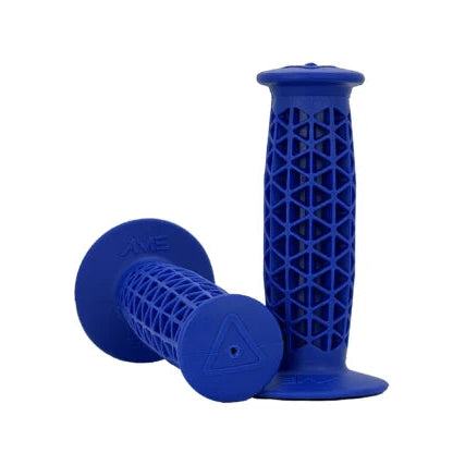 bmx bicycle handlebar grips AME SuperSoft Flanged - Flanged - Blue Gregory Terros 25 Pack Designed for riders who Color:Pro Circuit Replica 22 Gloss Black/Green accessory-full