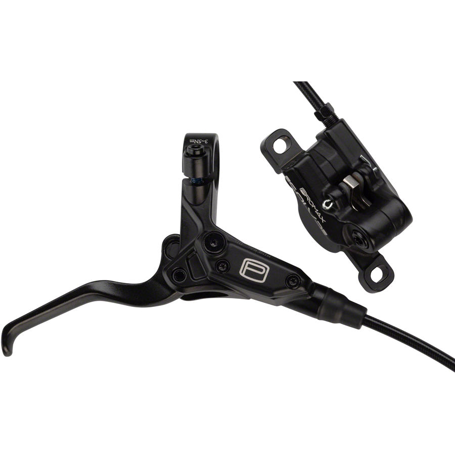 Promax Solve Rear Hydraulic Disc Brake Caliper & Lever - Black