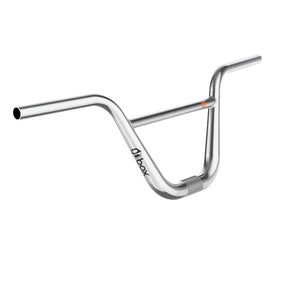 Box One Cromo Triple Taper BMX Handlebars - 31.8mm Clamp - 7.5" tall - Chrome