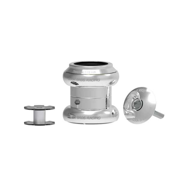 Cook Bros. Racing Sealed Standard 1-1/8" Threadless Headset - Silver