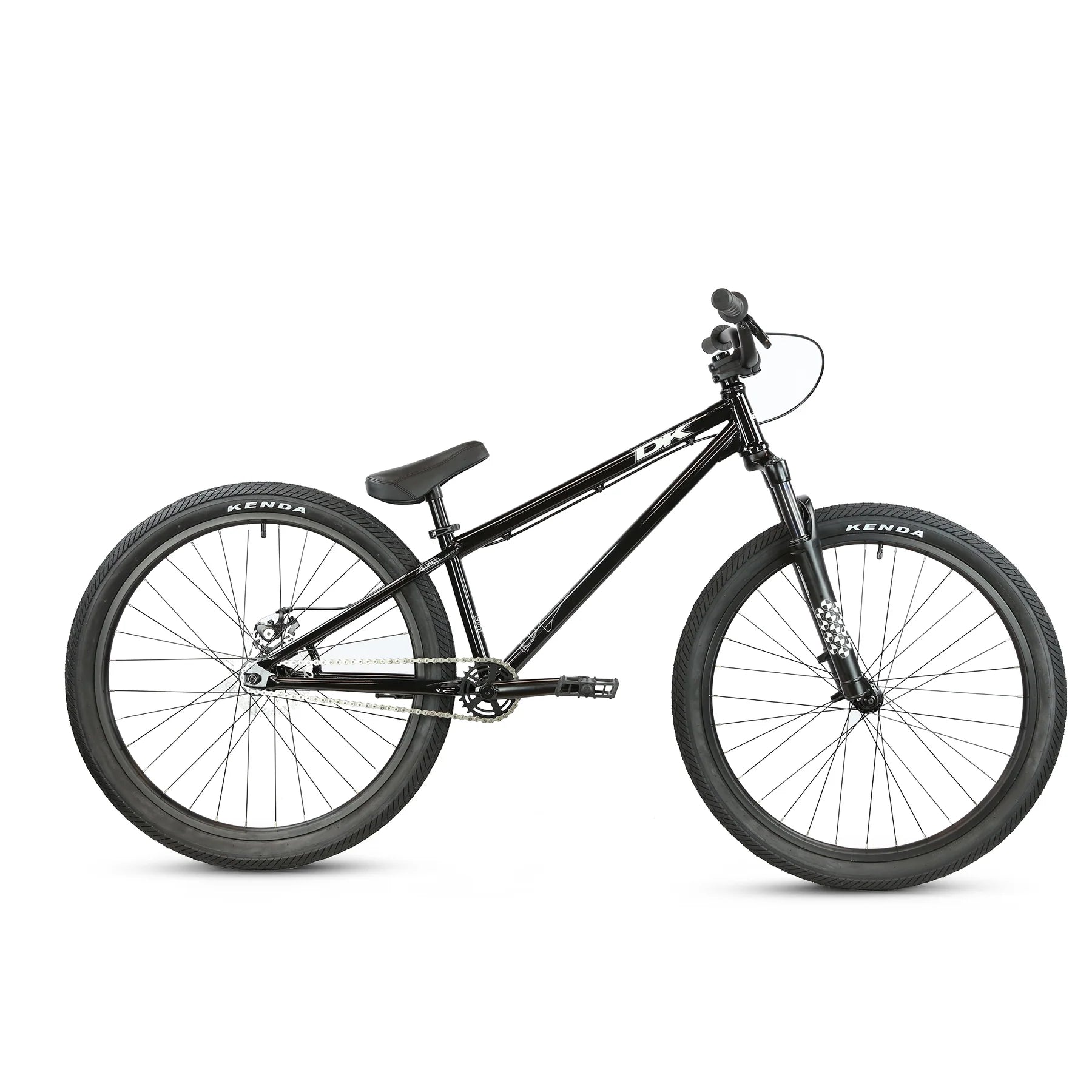 DK Lunex 26" Complete Dirt Jumper - 22.34"TT - Black