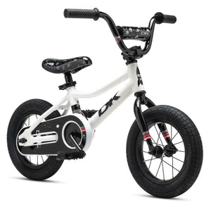 DK Devo 12" Complete BMX Bike - w/ training wheels - White