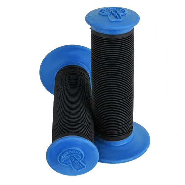 ODI Mushroom II - Dual-Ply Re-issue BMX grips - Black over Blue