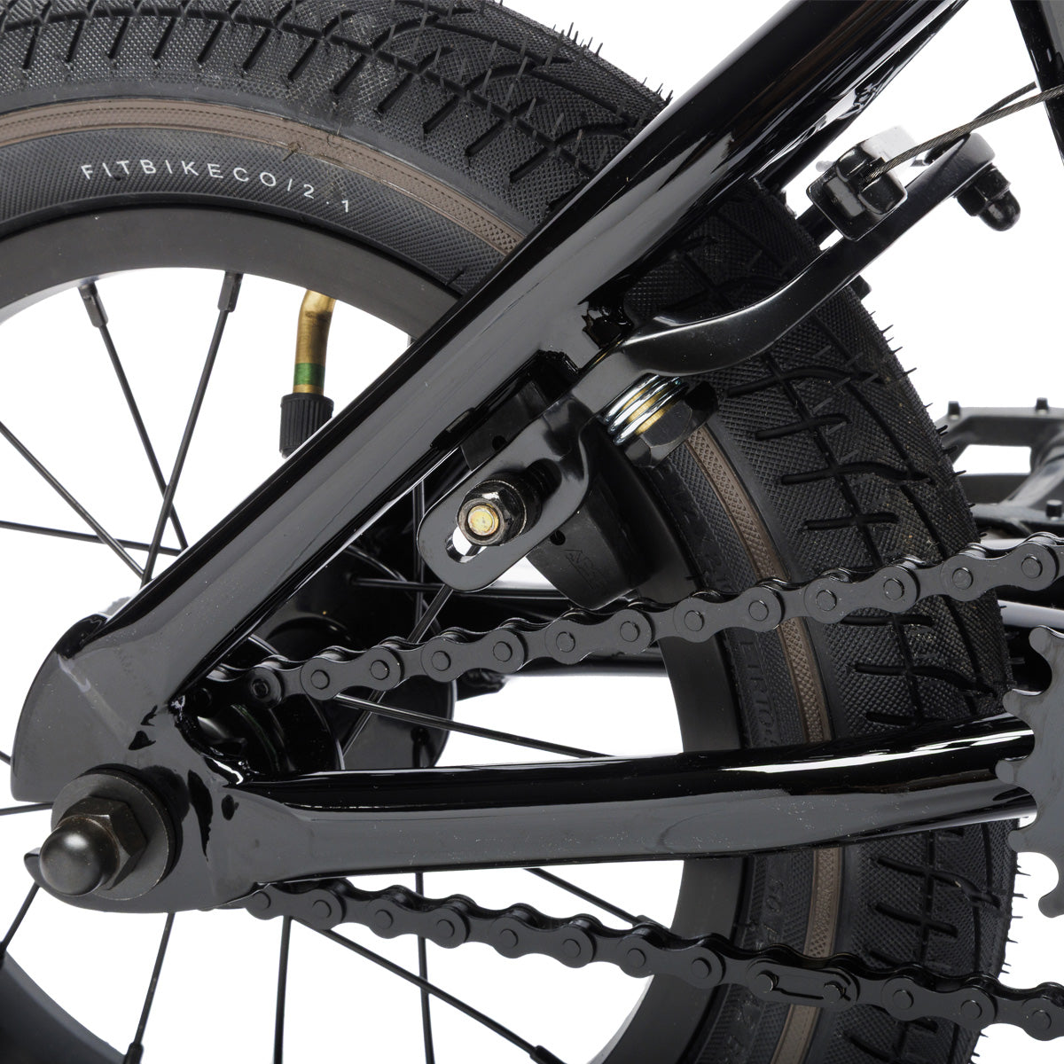 Fit Misfit 12" Complete BMX Bike - 13"TT - Gloss Black