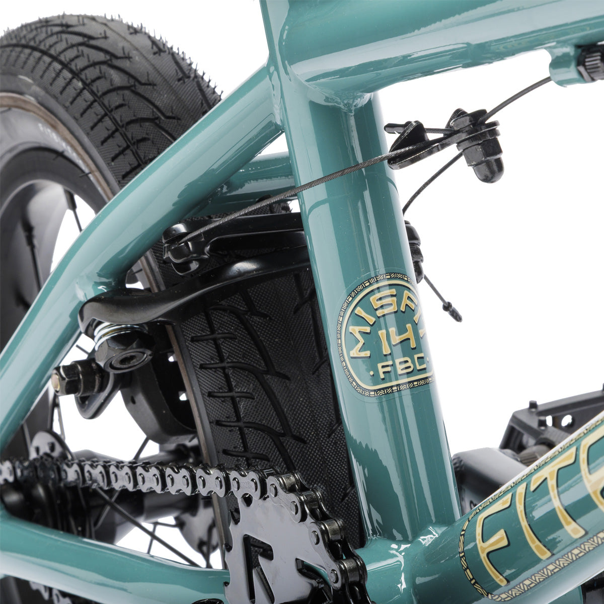 Fit Misfit 14" Complete BMX Bike - 14.25"TT - Dark Jade Green