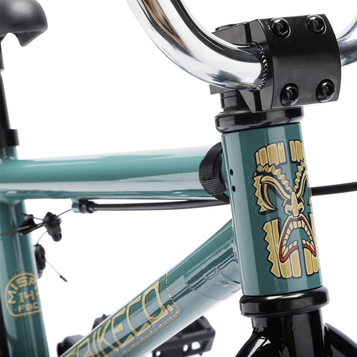 Fit Misfit 14" Complete BMX Bike - 14.25"TT - Dark Jade Green