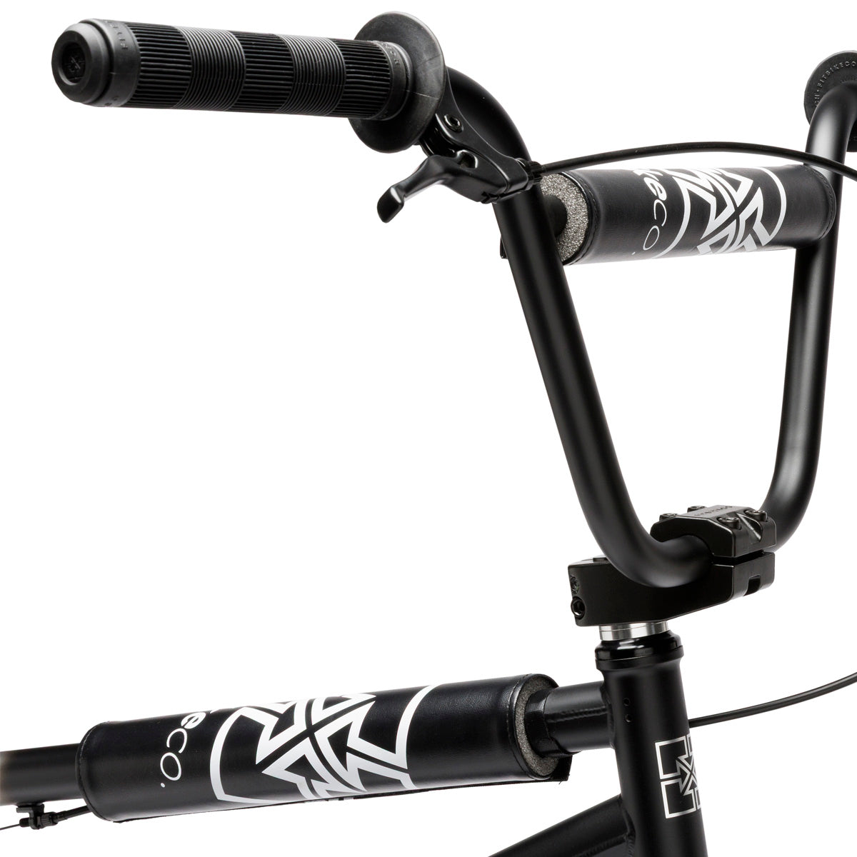 Fit Series 22 - 22" Complete BMX Bike - 22.13"TT - Black / Silver Fade