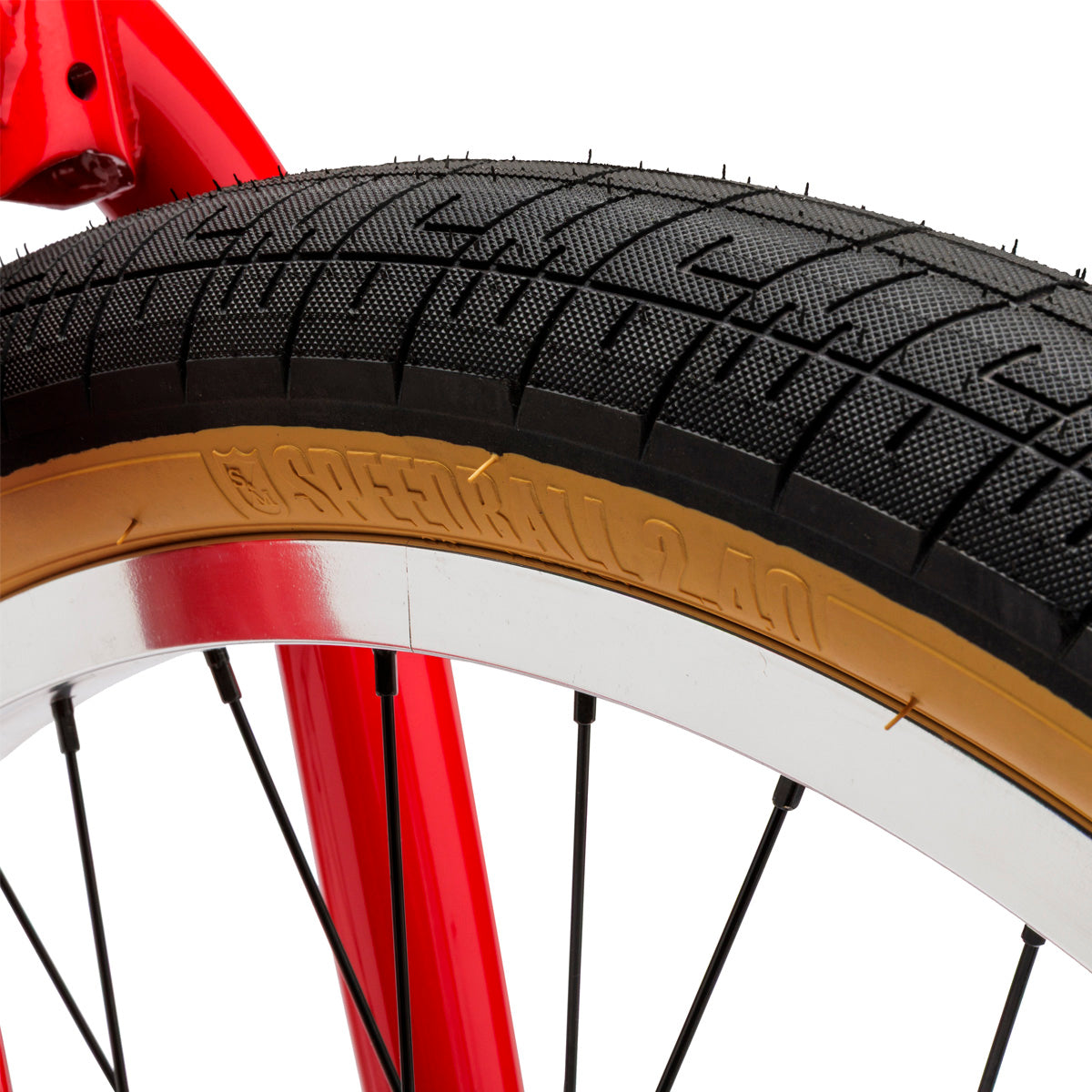 Fit Series 22 - 22" Complete BMX Bike - 22.13"TT - Gloss Red