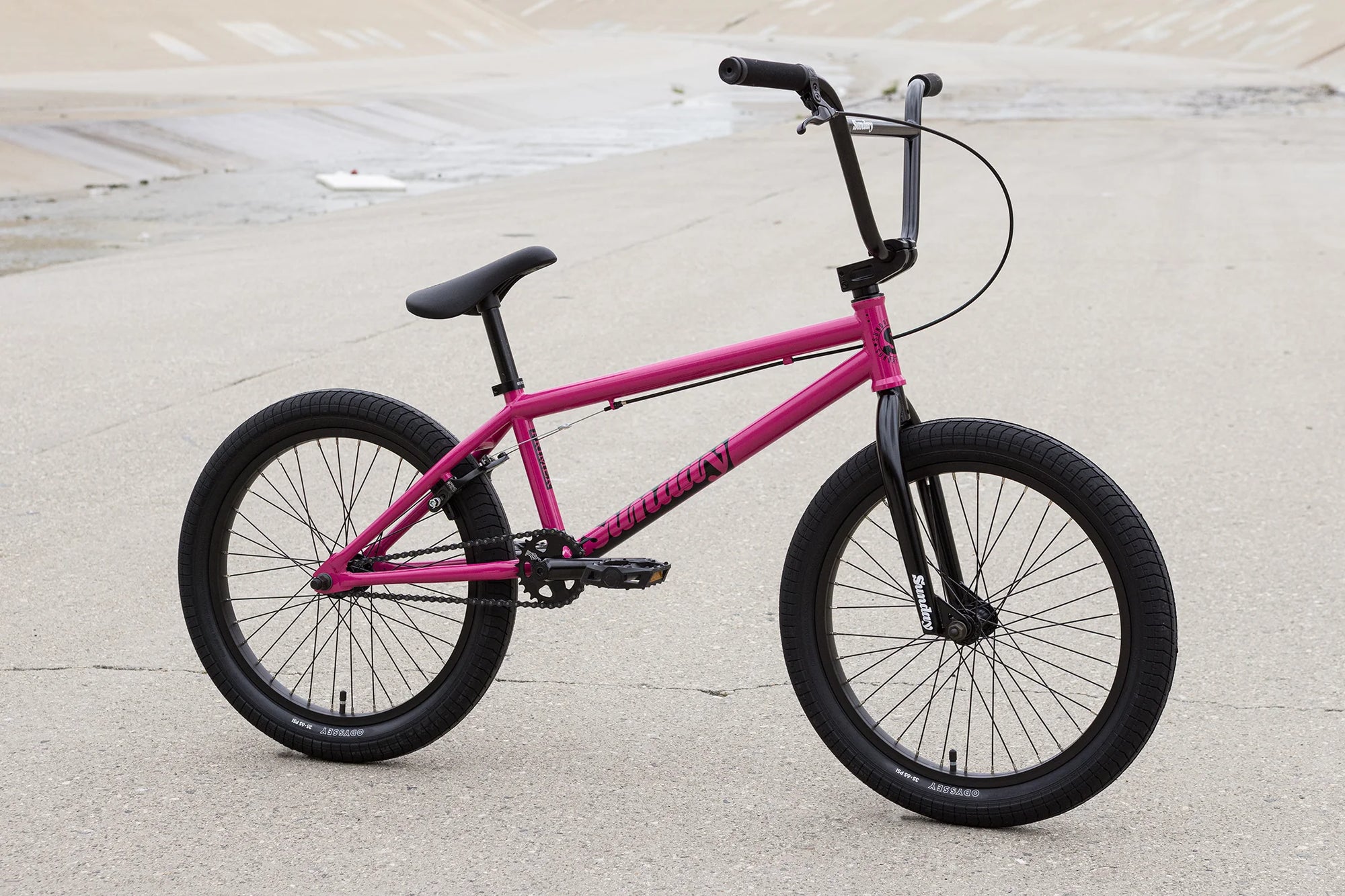 Sunday Primer 20" Complete BMX Bike - 20.5"TT - Gloss Surf Pink