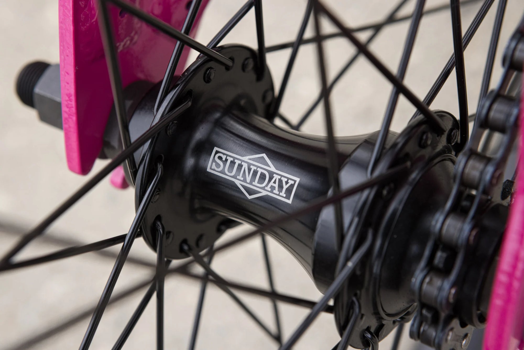 Sunday Primer 20" Complete BMX Bike - 20.5"TT - Gloss Surf Pink