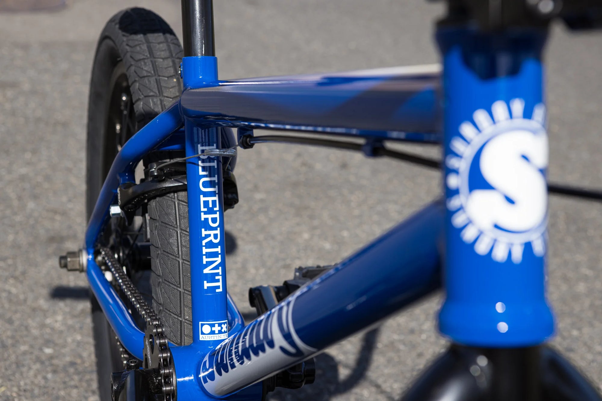 Sunday Blueprint 20" Complete BMX Bike - 20"TT - Gloss Sunday Blue