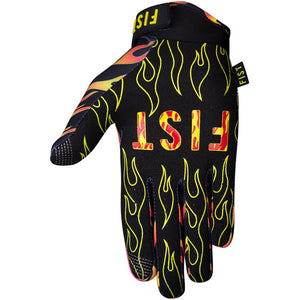 Fist Flaming Hawt Gloves - Size 7 / Adult XS