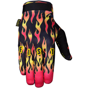 Fist Flaming Hawt Gloves - Size 7 / Adult XS