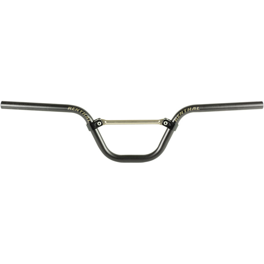 Renthal Moto V2 24 2pc Aluminum Race BMX Handlebars - 5.5" tall - Black
