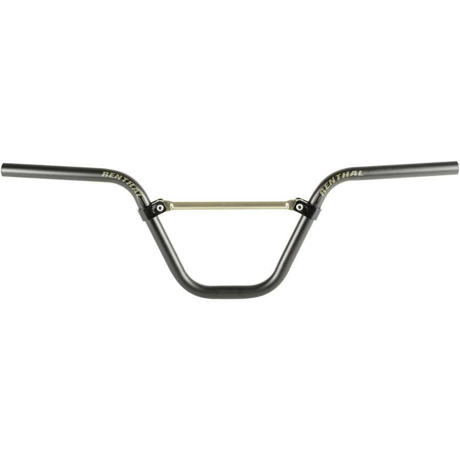 Renthal Moto V2 24 2pc Aluminum Race BMX Handlebars - 7.5" tall - Black