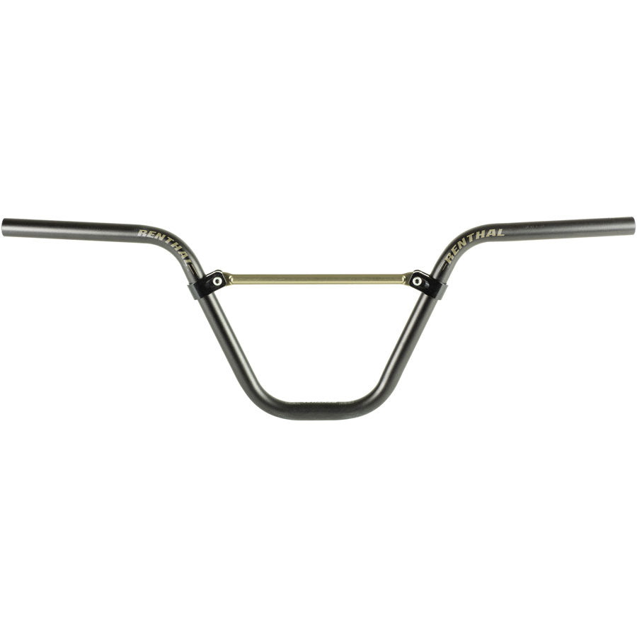 Renthal Moto V2 20XL 2pc Aluminum Race BMX Handlebars - 8.25" tall - Black