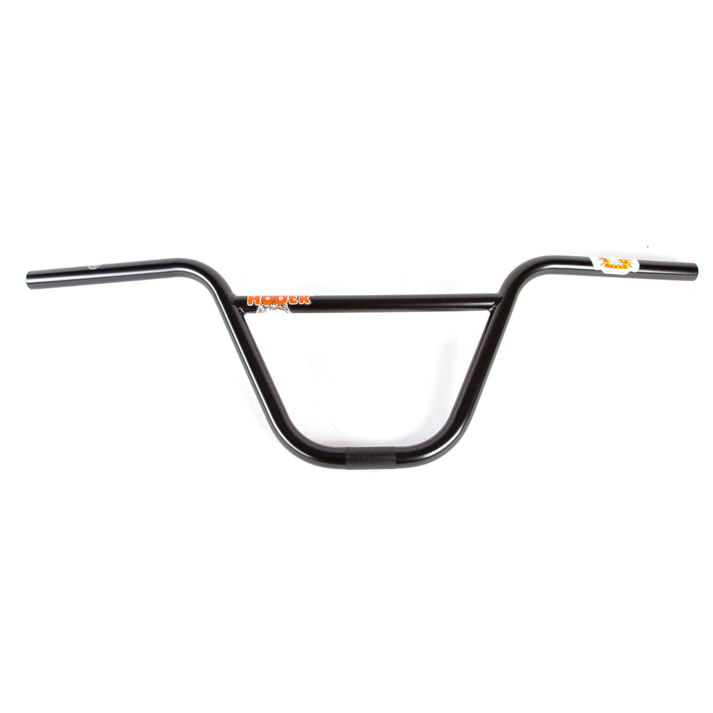 S&M Hoder 2pc BMX Handlebars - 8.625" - Flat Black - USA Made