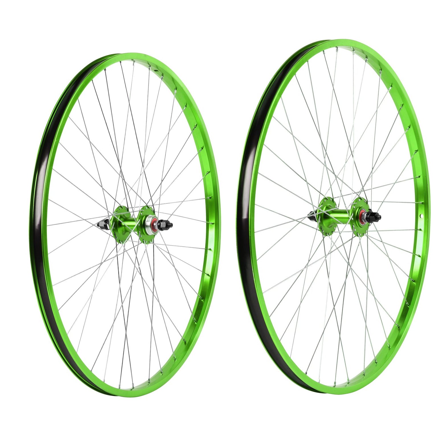 29" Haro Legends  BMX Wheelset - Sealed - Double Wall - Green