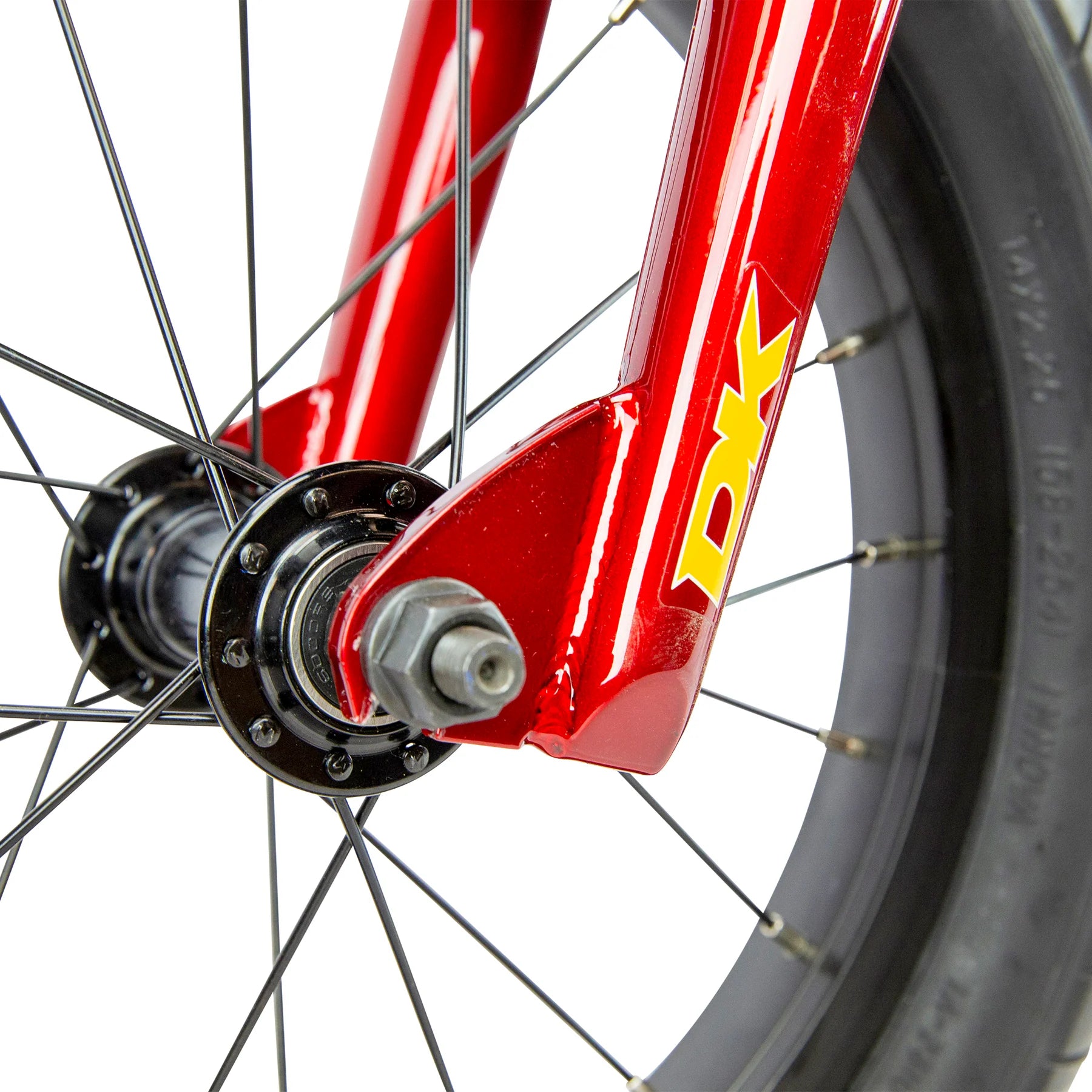 DK Step Up 14" Complete BMX Bike - 15.5"TT - Gloss Red