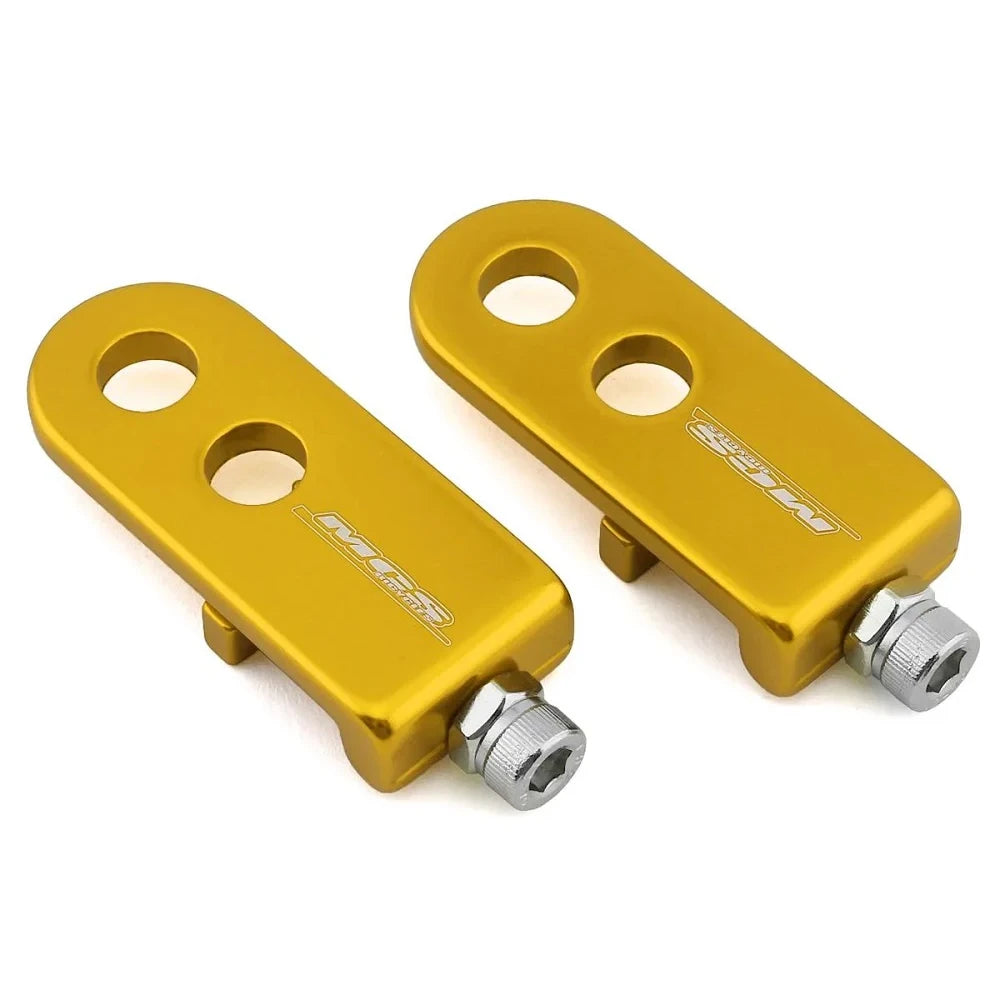 MCS BMX Chain Tensioners - 3/8" - Pair - Gold