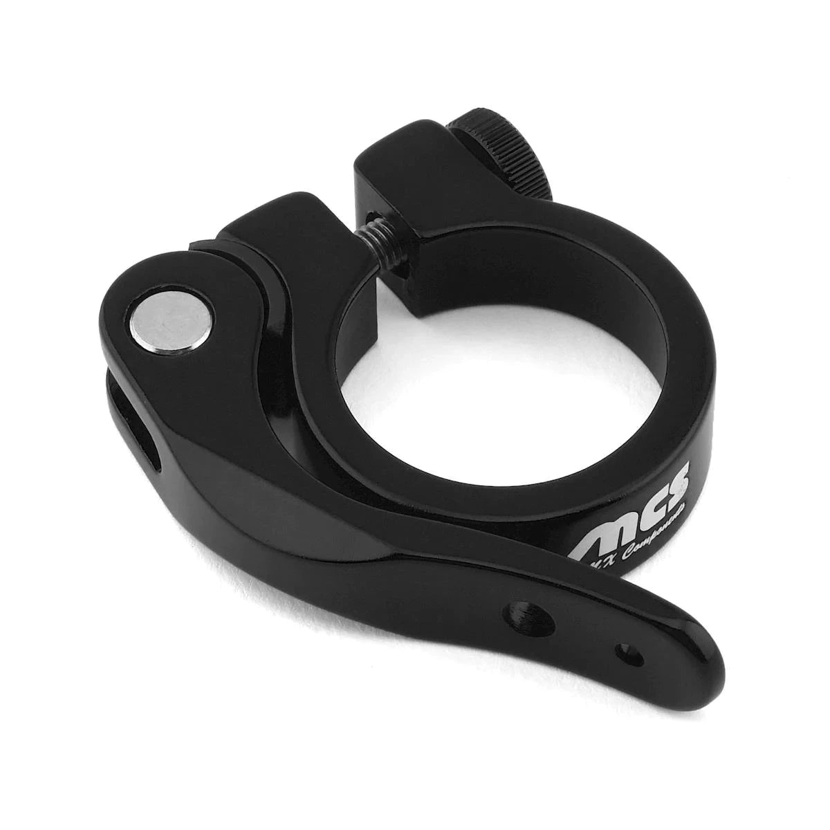 MCS Bicycles BMX Quick-Release Seat Post Clamp - 31.8mm - 1-1/4" - Black