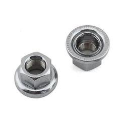 Swivel Flanged Axle Nuts - 3/8
