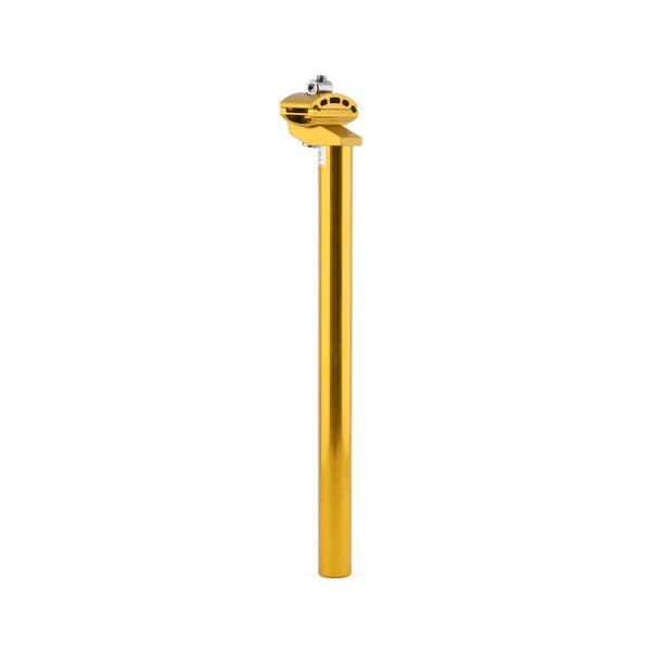 sattelstütze gold 27.2mm MCS Aluminum Micro Adjust Seatpost - 350mm