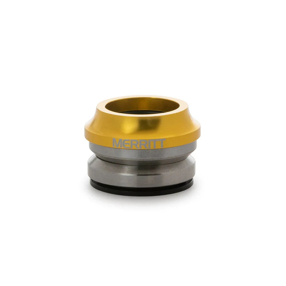Merritt Low Top 1-1/8" Integrated BMX Headset - Gold
