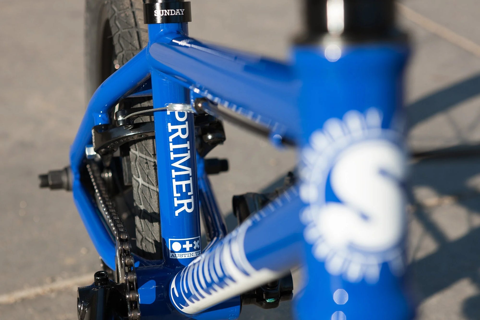Sunday Primer - 16" Complete BMX Bike - 16.5"TT - Gloss Sunday Blue