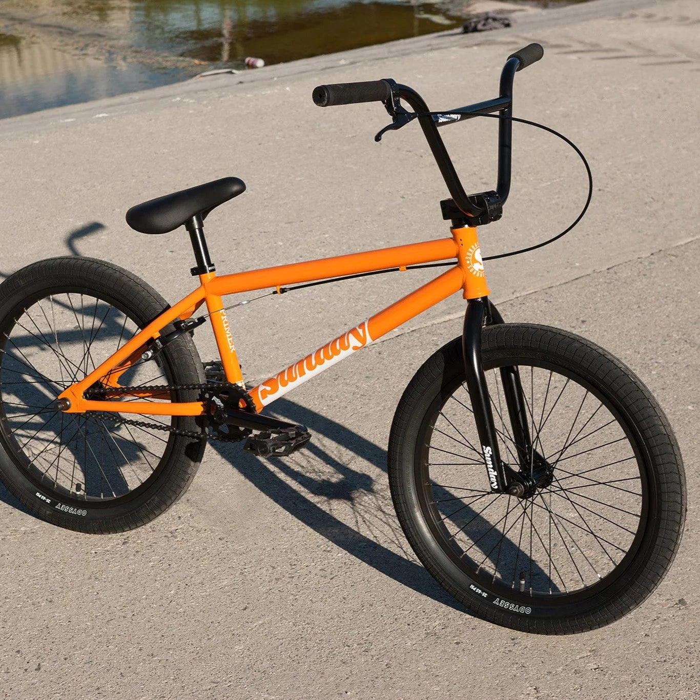 Sunday Primer - 20" Complete BMX Bike - 20"TT - Gloss Orange Soda