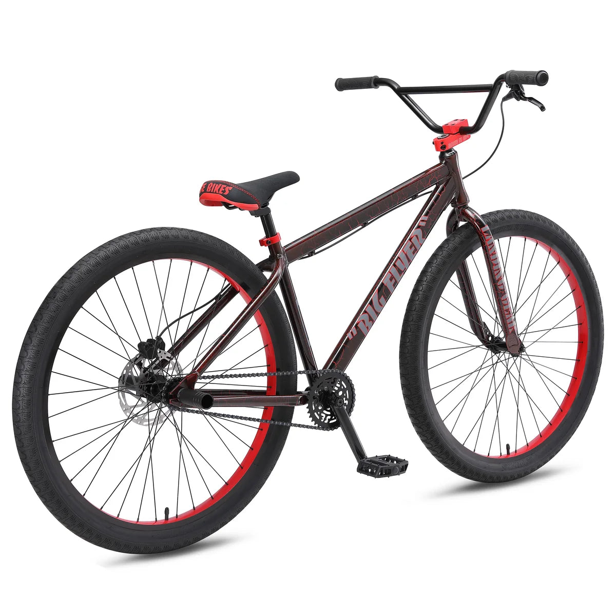 SE Bikes Big Flyer HD 29" Big Wheel BMX Bike - Red Crackle *IN STORE PICK-UP ONLY*