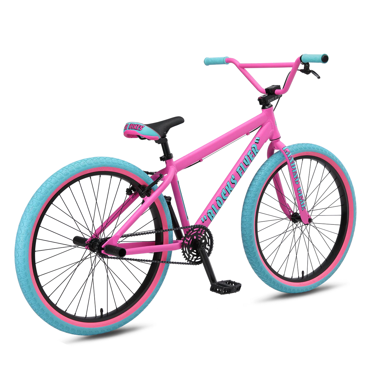 SE Bikes Blocks Flyer 26" Big Wheel BMX Bike - Pink Bubblegum *IN STORE PICK-UP ONLY*
