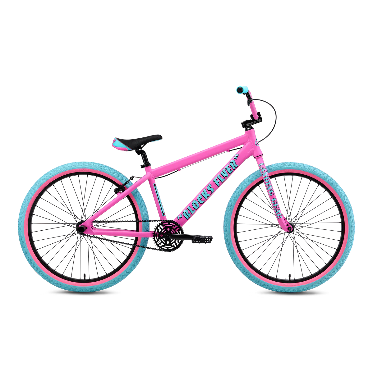 SE Bikes Blocks Flyer 26" Big Wheel BMX Bike - Pink Bubblegum *IN STORE PICK-UP ONLY*