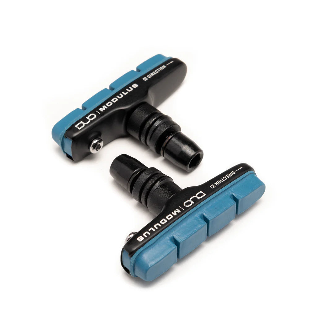 Duo Modulus Cartridge BMX Brake Pads f/ Carbon Rims - Black/Blue