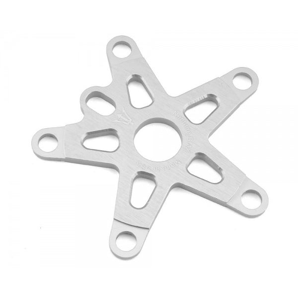 Neptune Starfish Aluminum BMX Spider - 110mm - Silver - USA Made