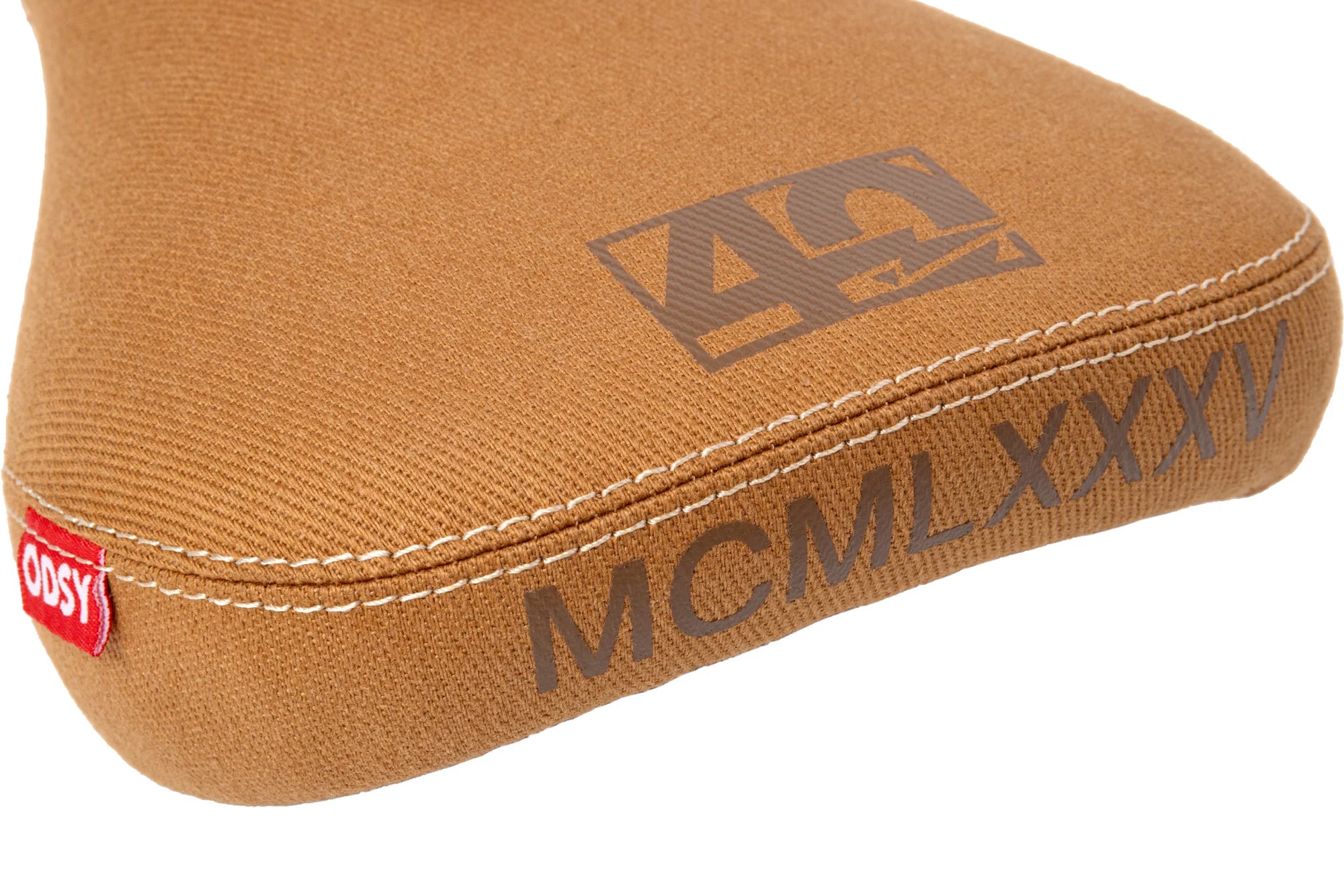 Odyssey 40th Anniversary Fat Pivotal BMX Seat - Brown Canvas